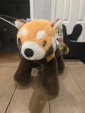Plush Red Panda Stuffed Animal Toy Adventure Planet New